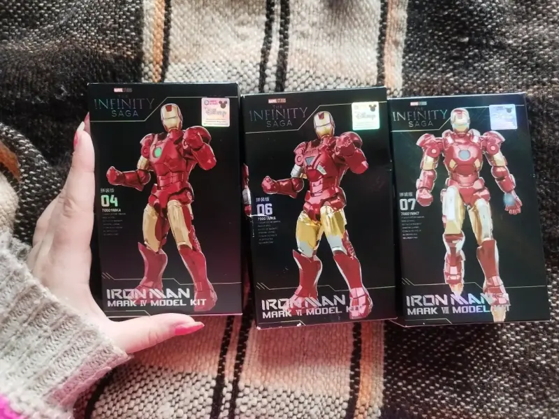 Modelos de Iron Man Infinity Saga para armar - 1