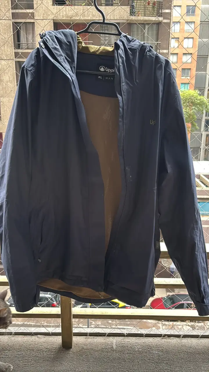 Chaqueta LIPPI impermeable azul para hombre - 1