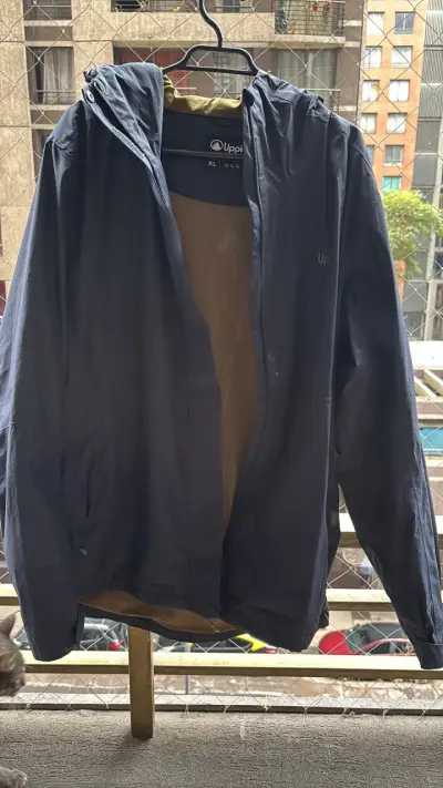 Chaqueta LIPPI impermeable azul para hombre - miniatura 1