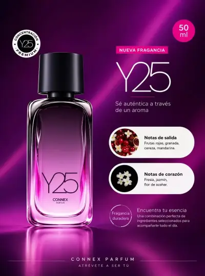 Perfume Cyzone Y25 Eau de Parfum 50 ml - miniatura 3