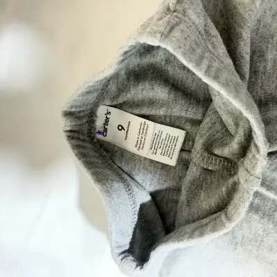 Pantalones de bebé grises Carters 9 M - miniatura 2