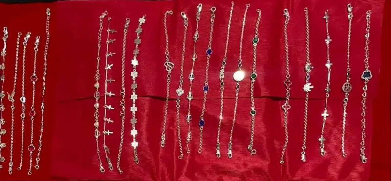 Set de joyeria de plata nacional ley 925 - 2