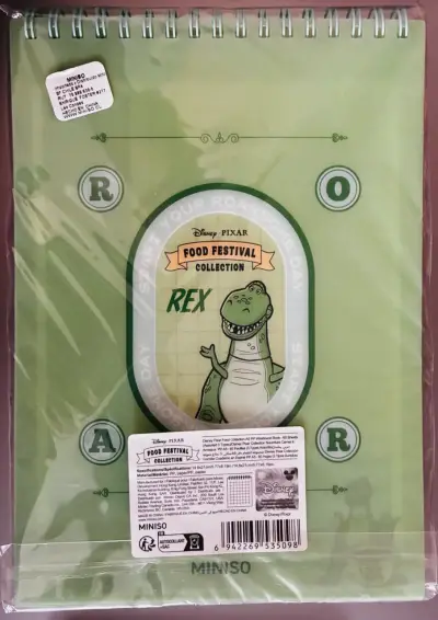 Cuaderno Miniso Disney Pixar Rex Verde - miniatura 2