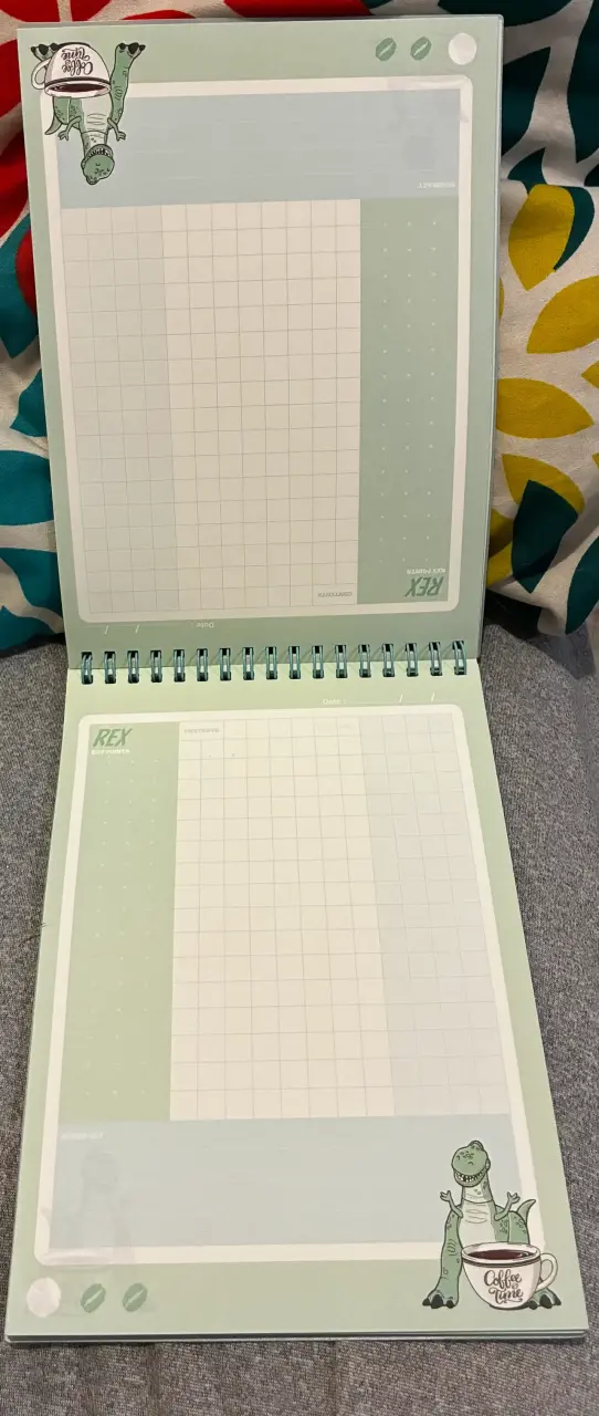 Cuaderno Miniso Disney Pixar Rex Verde - 3