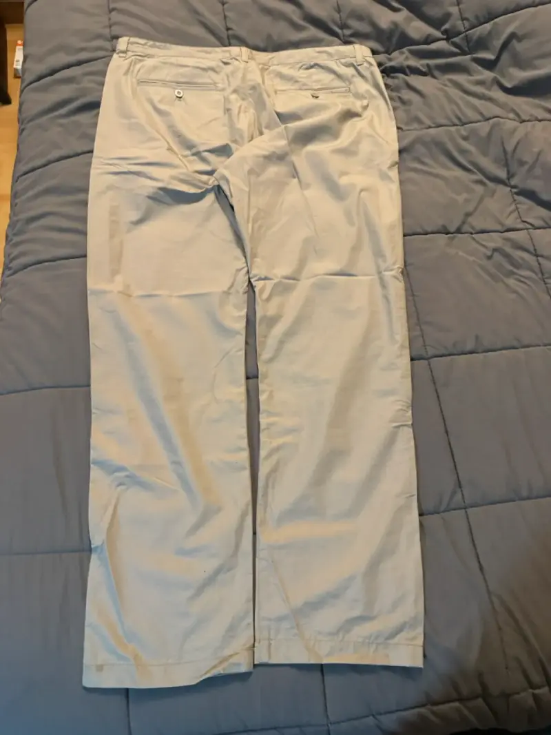 Pantalones beige casuales para hombre - 1