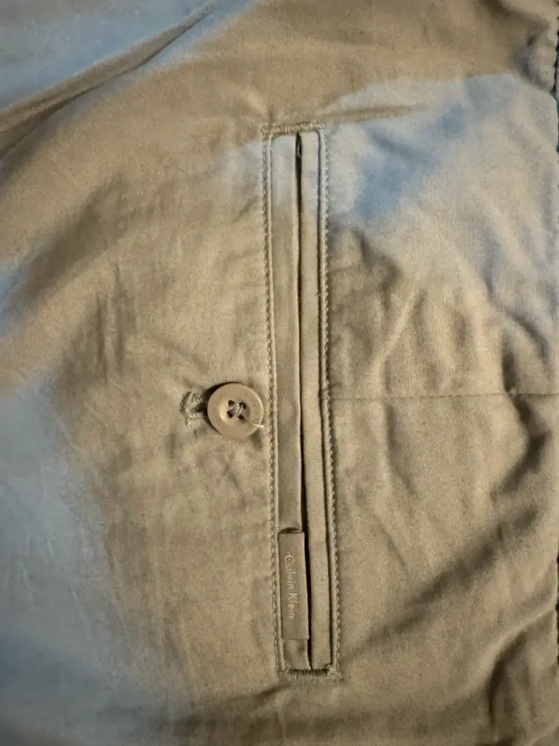 Pantalones beige casuales para hombre - 5