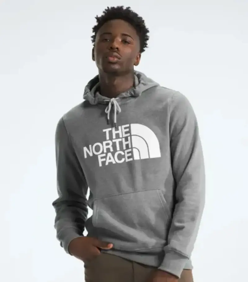 Polerón gris con capucha The North Face para hombre - 1