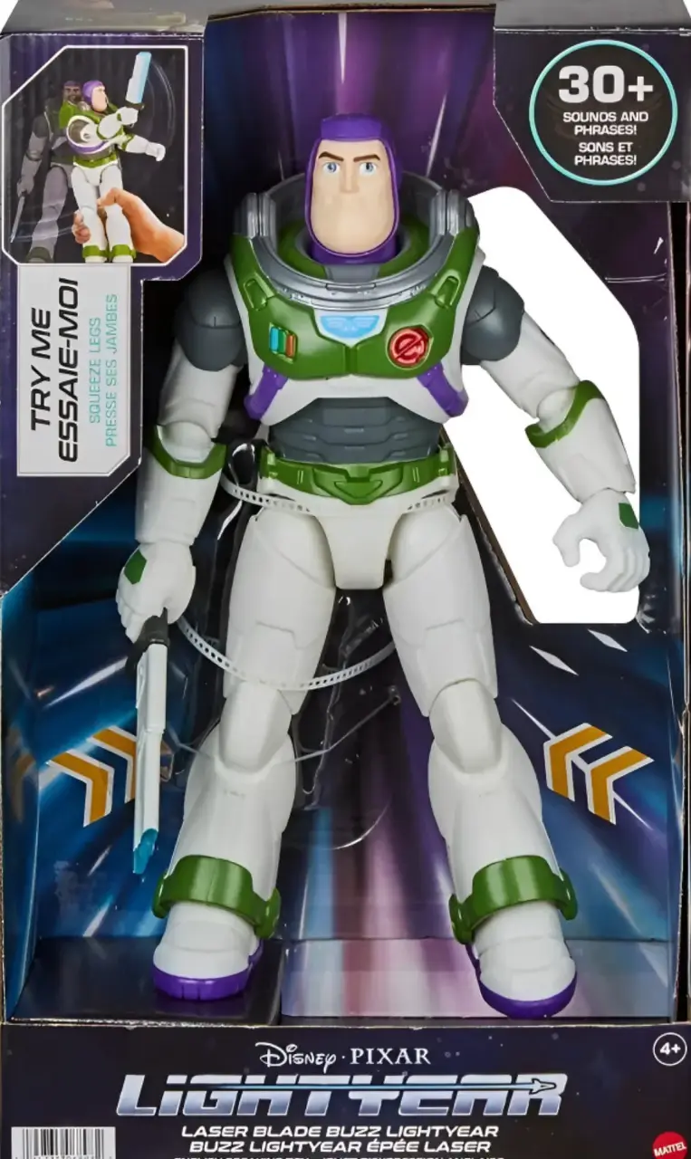 Figura Buzz Lightyear con Espada Láser y Sonidos - 1