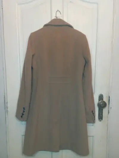 Abrigo de lana camel Anne Klein - miniatura 2