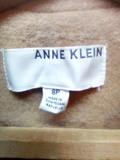 Abrigo de lana camel Anne Klein - miniatura 3