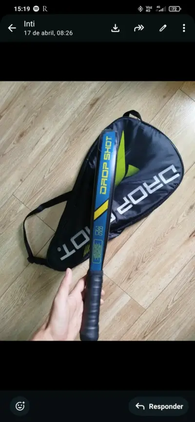 Pala de Pádel Drop Shot con Funda explorer pro 5.0 - miniatura 1