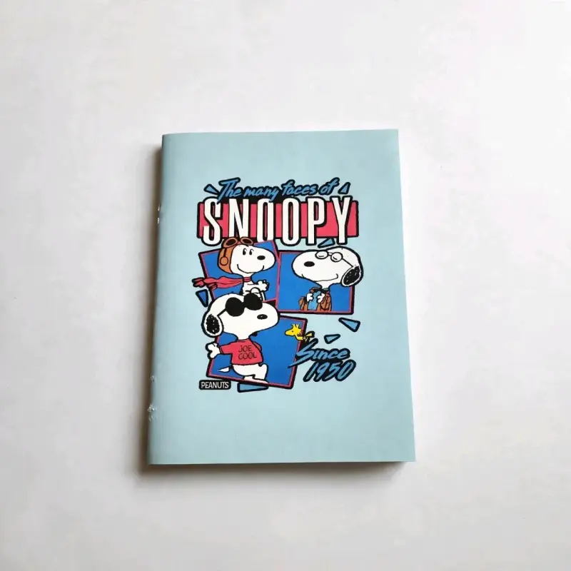 Libreta con Snoopy