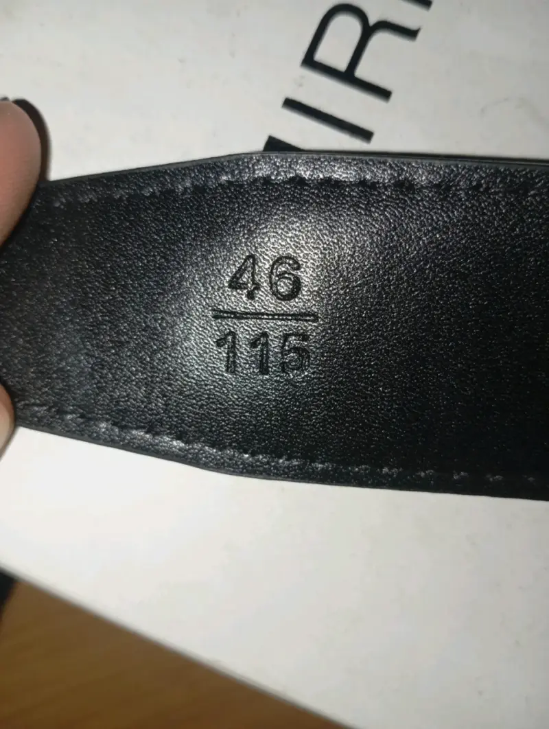 Cinturón de cuero negro Amiri - 4