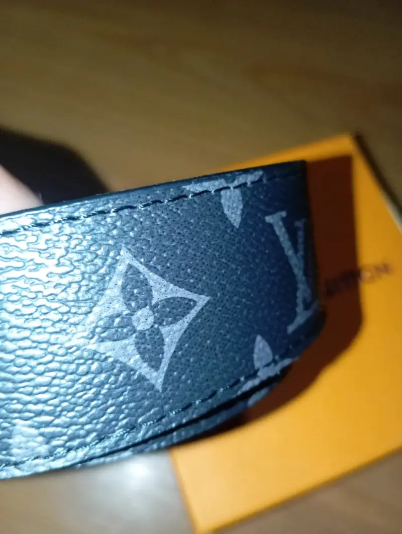 Cinturón Louis Vuitton Monogram Negro - 3