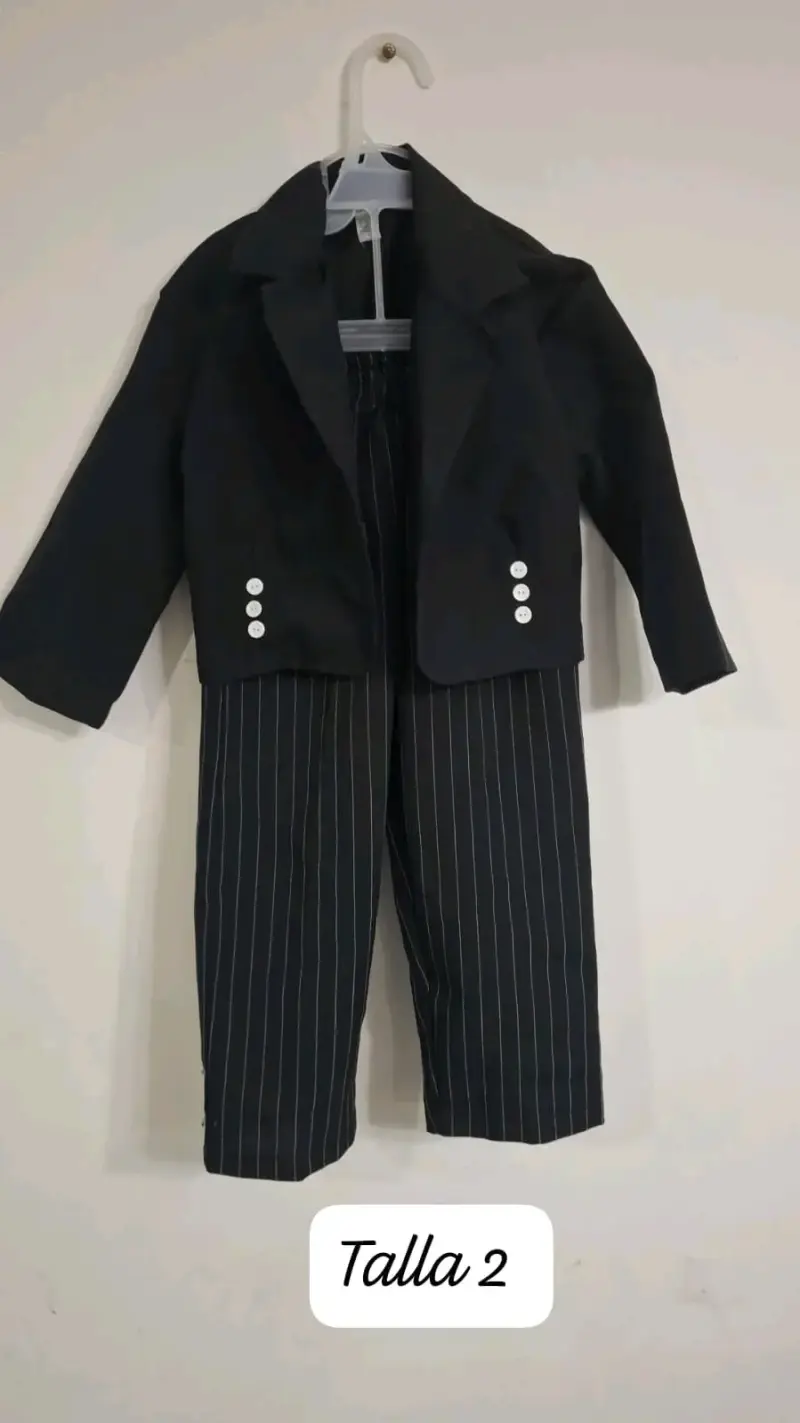 Vestido infantil colorido para 1 año - 4