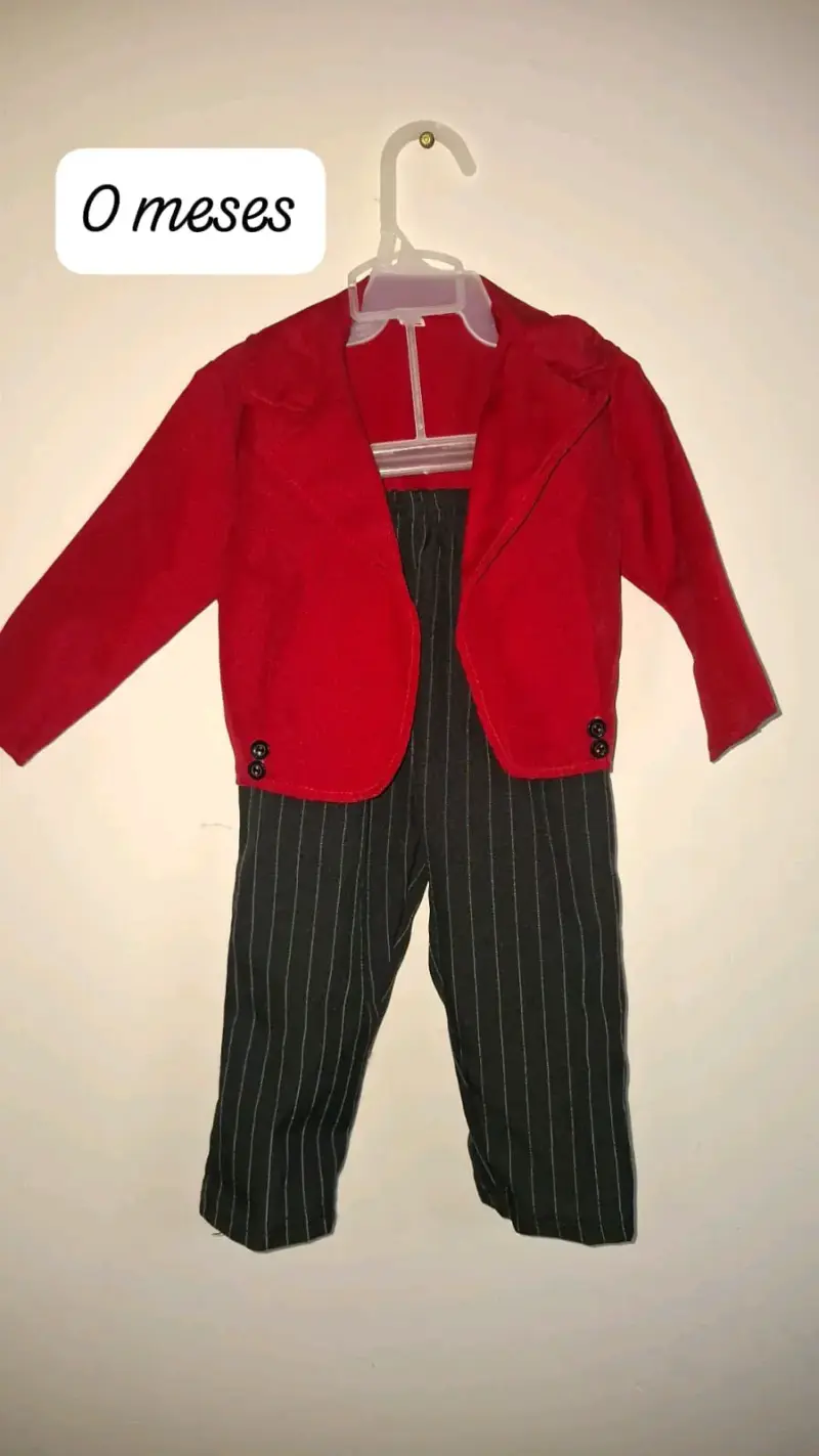 Vestido infantil colorido para 1 año - 6