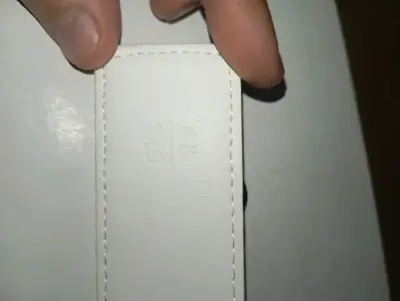 Cinturón Michael Kors Blanco con Hebilla Dorada - miniatura 3