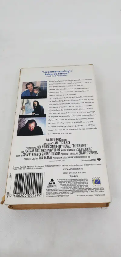 VHS El Resplandor de Stanley Kubrick - miniatura 3