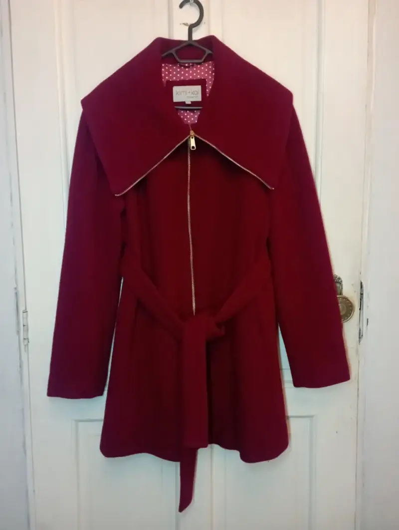 Abrigo rojo Kimi+kai Maternity - 1