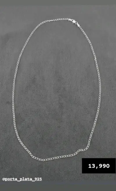 Collar de plata 925 elegante - miniatura 1