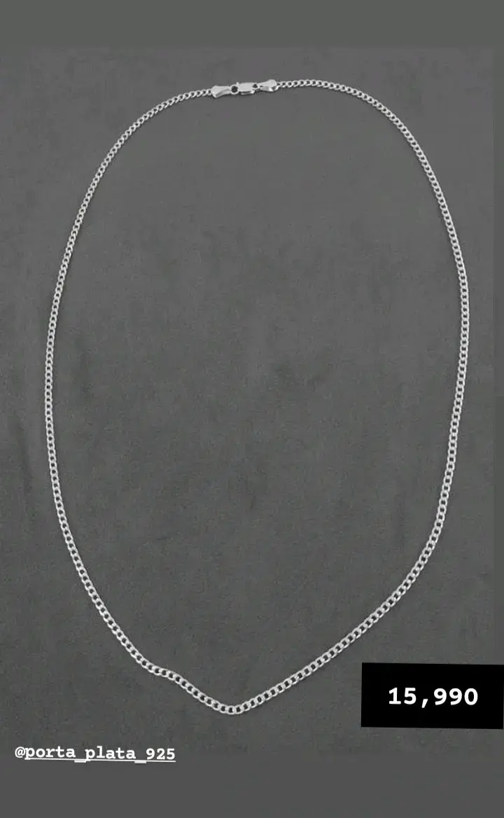 Collar de plata 925 elegante - 4