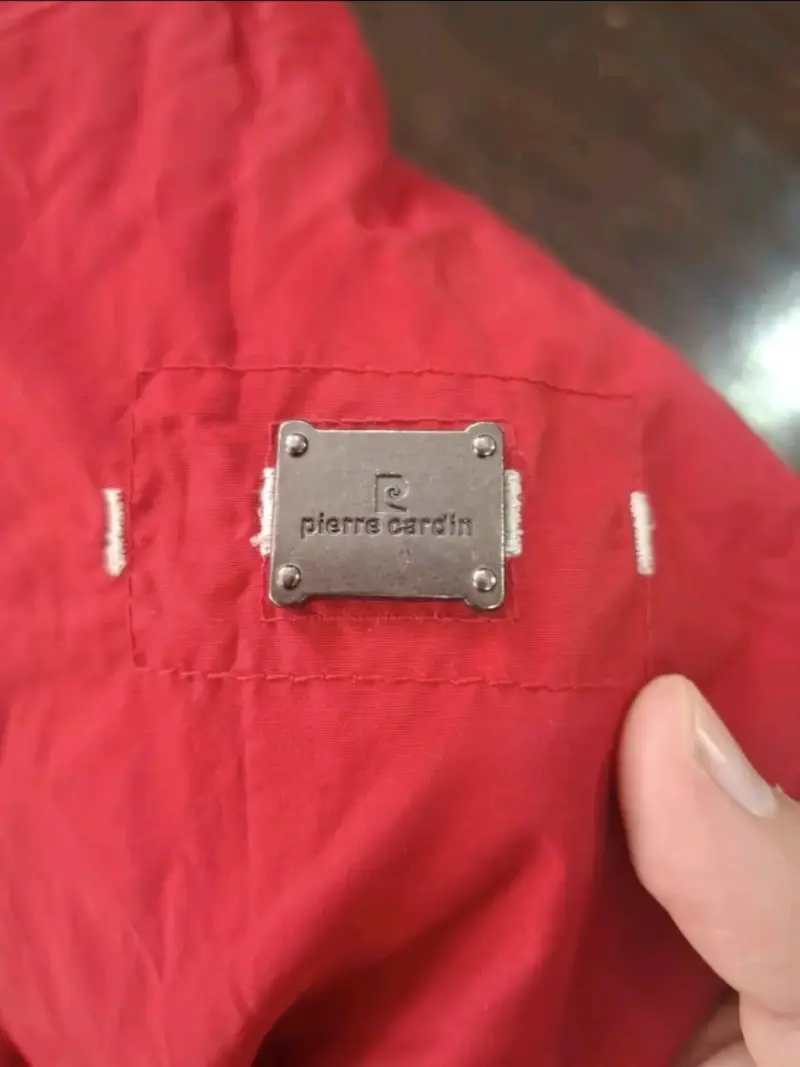 Chaqueta roja Pierre Cardin para hombre - 5