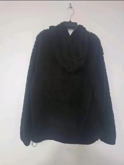 Polerón de felpa negro con capucha Smiley x H&M - miniatura 2