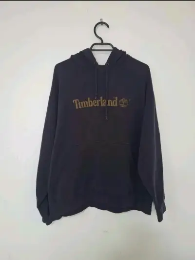 Polerón con capucha Timberland negro talla M - miniatura 1