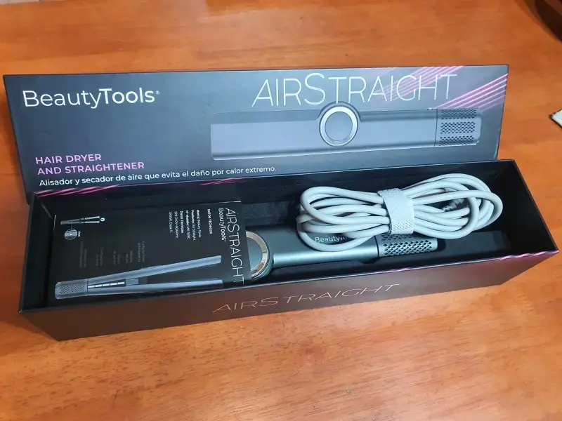 Plancha y Secador de Pelo BeautyTools AirStraight - 1
