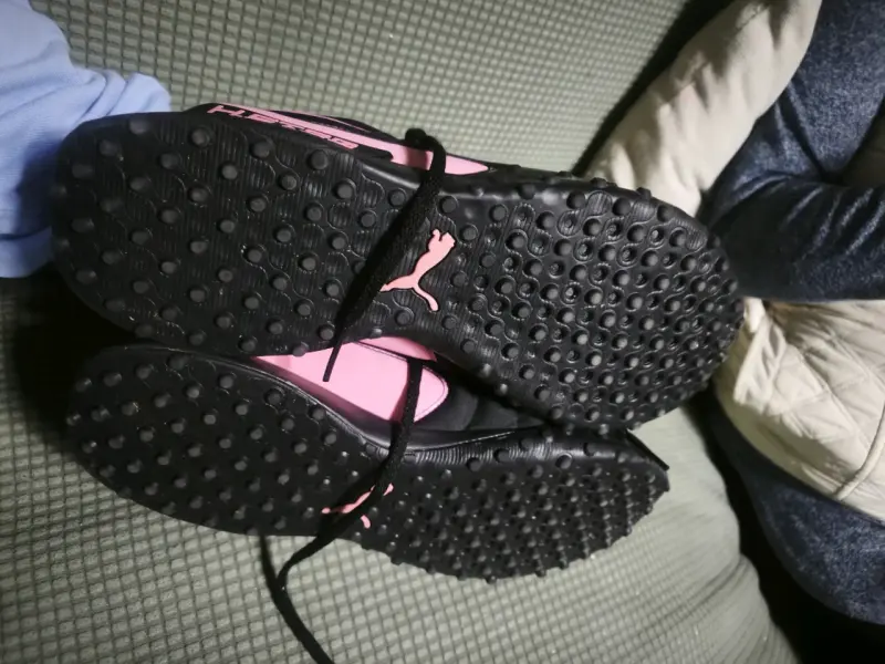 Zapatillas deportivas Puma H.ST.20 negras y rosadas - 2