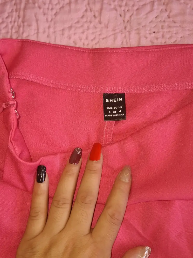Conjunto de dos piezas rosado para mujer - 2
