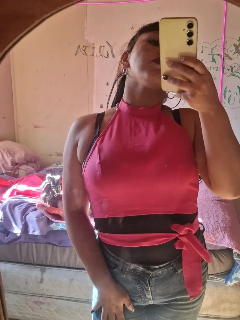 Conjunto de dos piezas rosado para mujer - 6