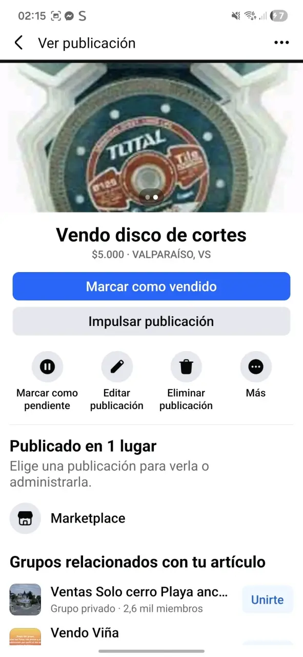 Discos de cortes - 1