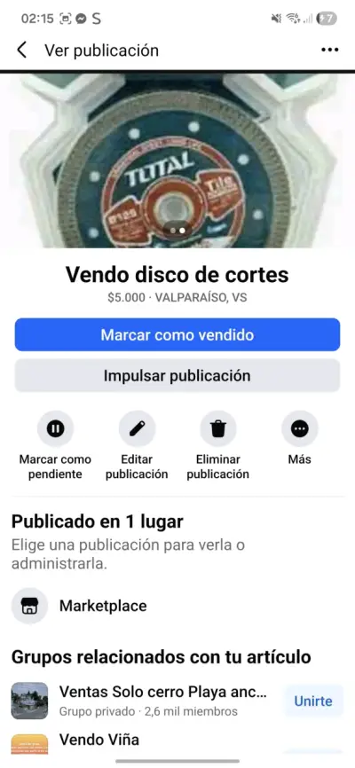 Discos de cortes - miniatura 1