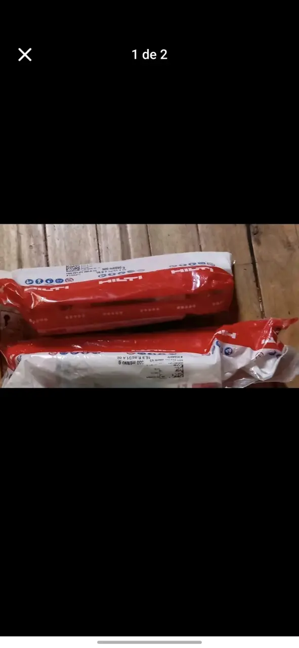Anclaje químico Hilti 200 -R v 3 de 500 ml - 1