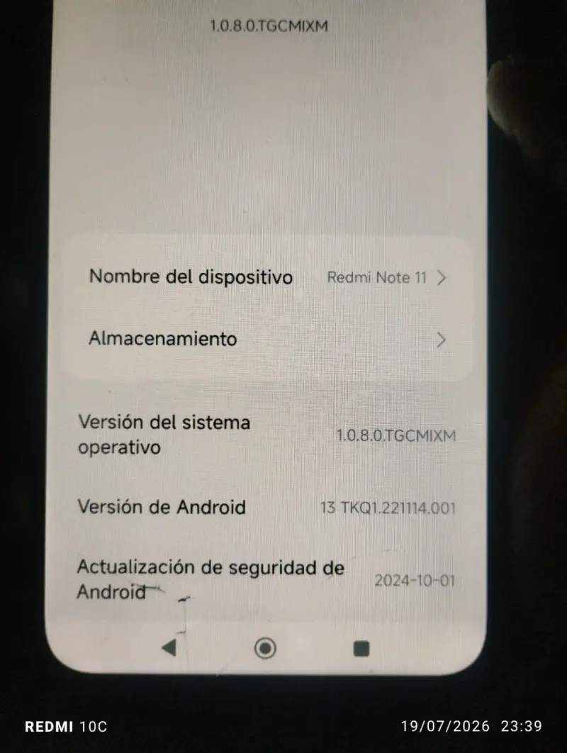 Smartphone Xiaomi Redmi Note 11 con Android 13 - 1