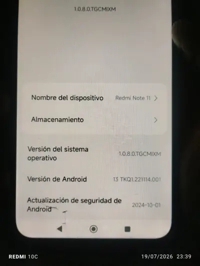 Smartphone Xiaomi Redmi Note 11 con Android 13 - miniatura 1
