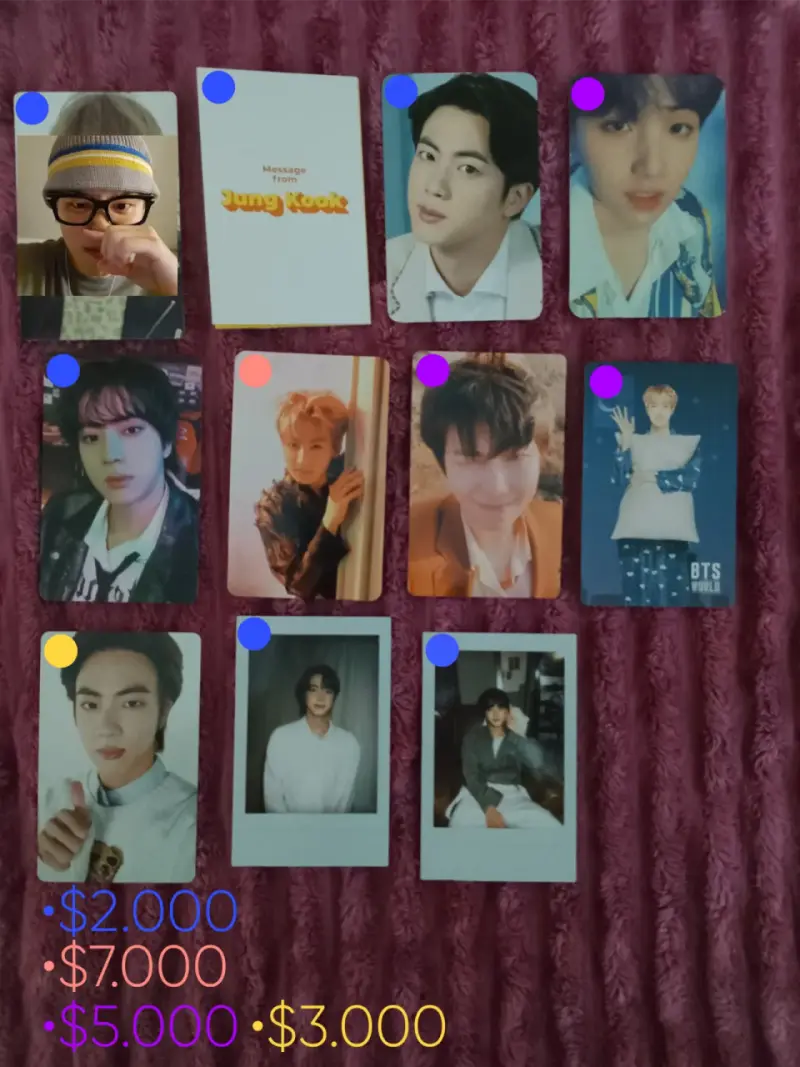 Photocards BTS - 1