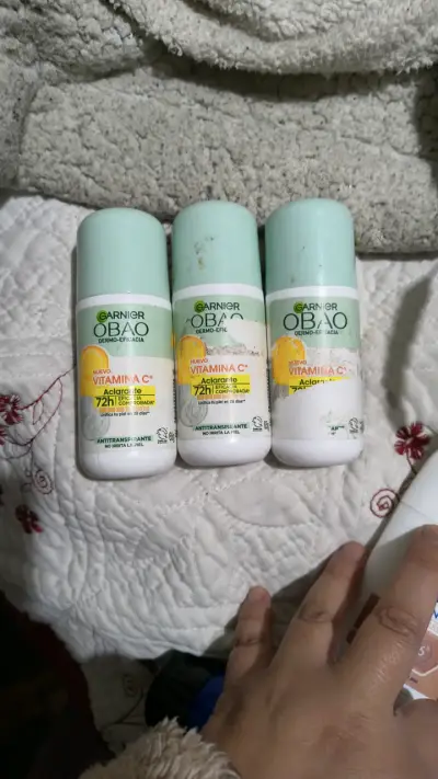 Set de desodorantes Secret, Nivea y Garnier - miniatura 4