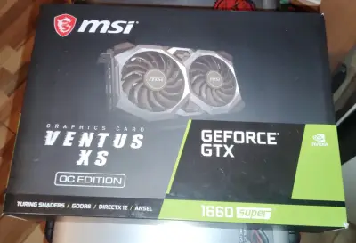 MSI GeForce GTX 1660 SUPER Ventus XS OC 6GB GDDR6 - miniatura 1