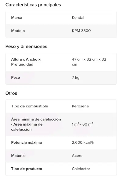 Estufa a parafina - miniatura 4