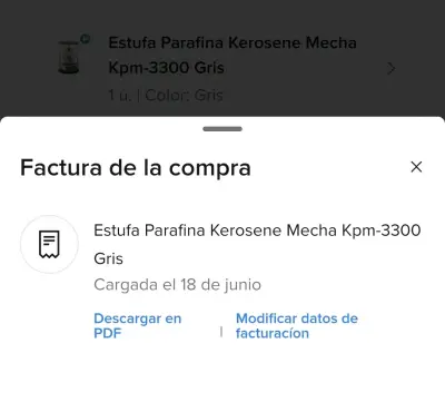 Estufa a parafina - miniatura 5