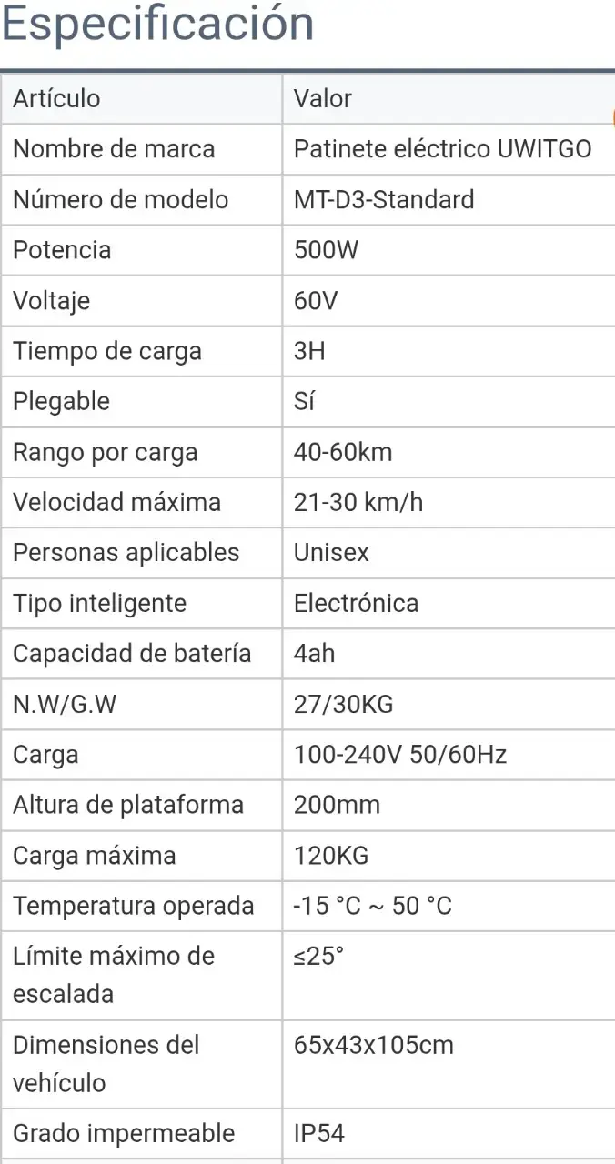 Monociclo eléctrico con asiento y luces LED - 2