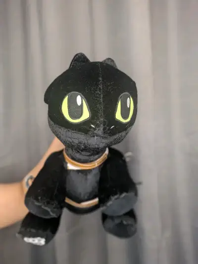 Peluche de dragón Chimuelo - miniatura 2