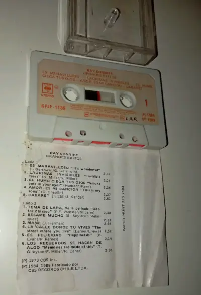 Cassette Ray Conniff Grandes Éxitos - miniatura 5