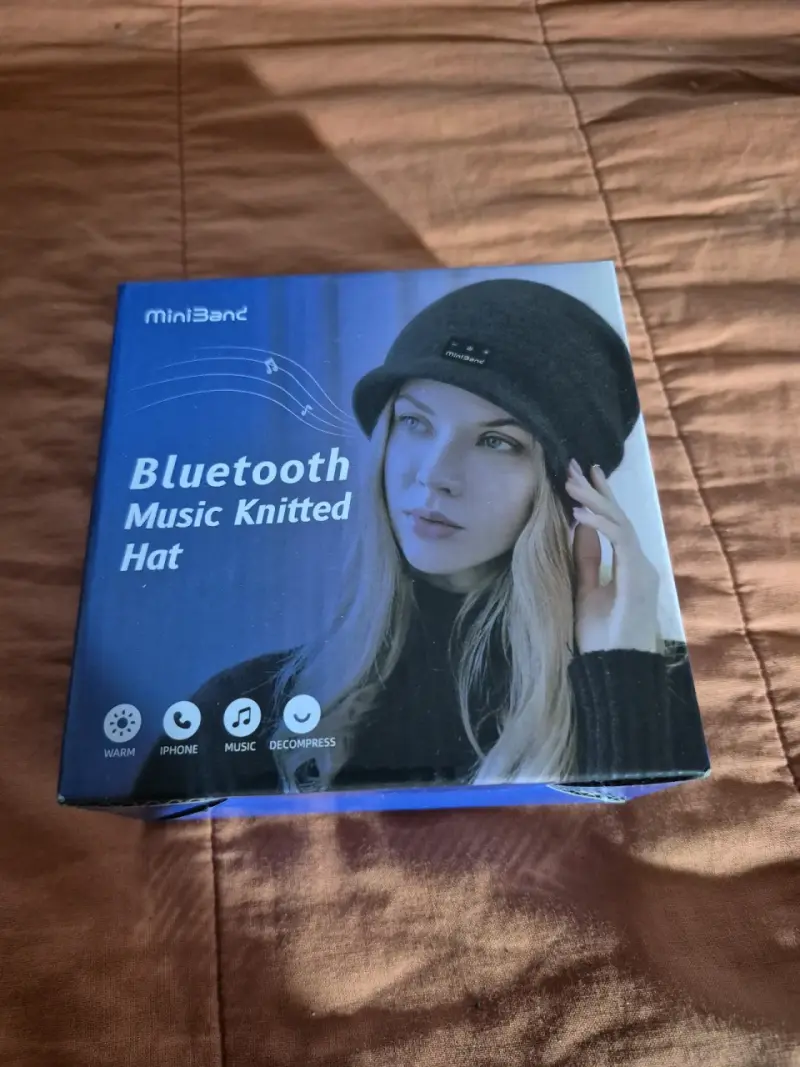 Gorro Bluetooth Tejido MiniBand Negro - 1