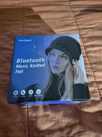 Gorro Bluetooth Tejido MiniBand Negro - miniatura 1
