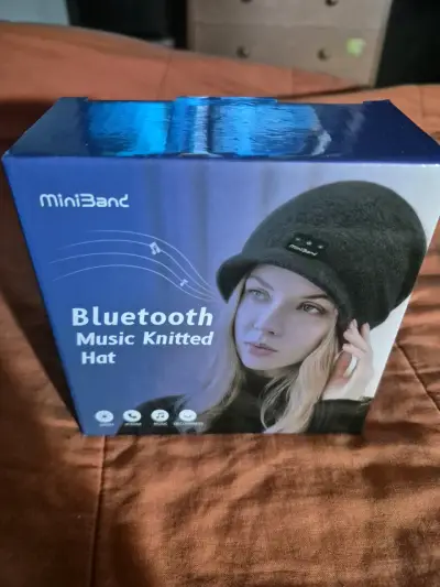 Gorro Bluetooth Tejido MiniBand Negro - miniatura 2