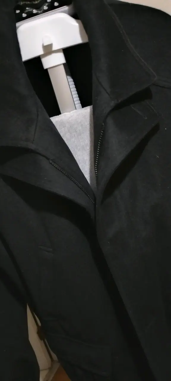 Chaqueta negra de invierno para hombre - 2