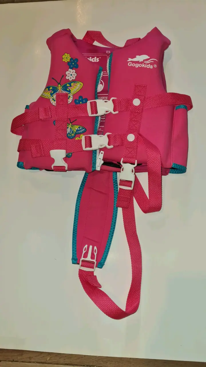Chaleco salvavidas infantil rosa Gogokids - 2